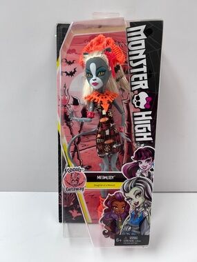 Mattel Monster High MEOWLODY Ghouls Getaway Daughter Werecat Gray 11” Doll 2015